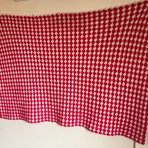 Rare Vintage 1960’s Hand Sewn Reversible Blanket